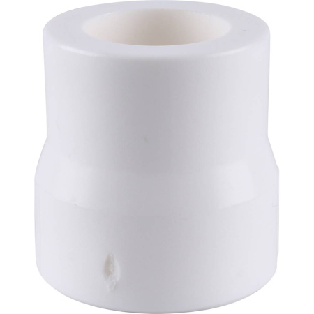 Kalde 40х32 Муфта переходная для полипропиленовых труб под сварку (цвет белый)