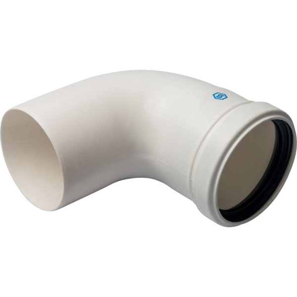 STOUT SCR-8610-600500 STOUT Удлинитель дымохода конденсац. коакс. D60(п-м)/100(п-м), L500, ЧЕРНЫЙ, SCR-8610-600500