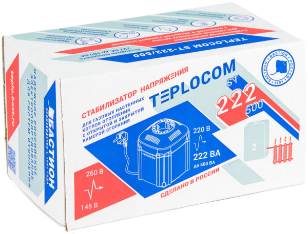 Стабилизатор напряжения Teplocom ST-222/500