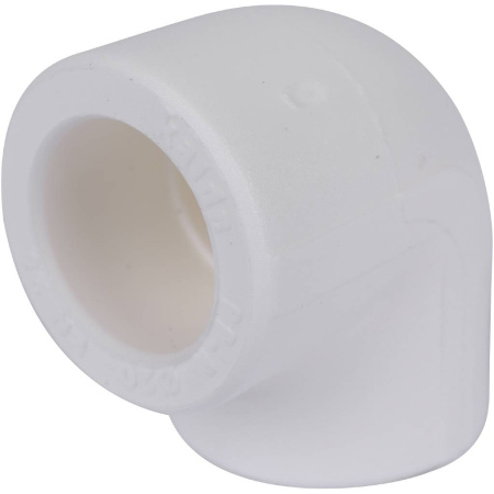 Kalde Kalde Россия d=20 Угольник 90 для полипропиленовых труб под сварку (цвет белый)