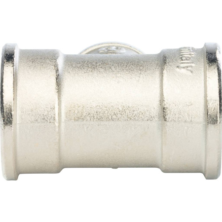 STOUT Тройник ВВ переходной никелированный 1"X1/2X1"