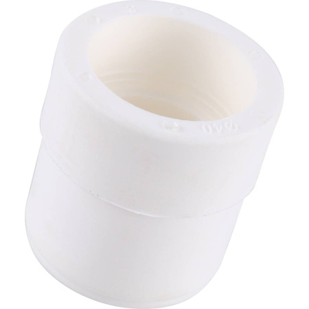7B22050040 FIRAT Муфта переходная 50-40 для полипропиленовых труб под сварку (цвет белый)