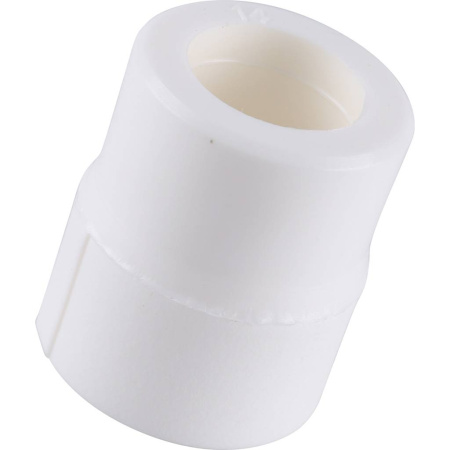 Kalde 32х25 Муфта переходная для полипропиленовых труб под сварку (цвет белый)