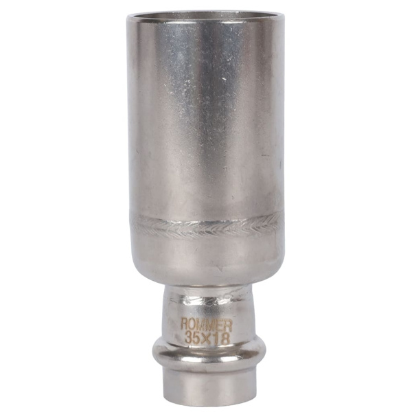 ROMMER RSS-0020-003518 ROMMER Муфта переходная-НПр, 35х18, из нержавеющей стали прессовой