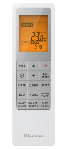 Внутренний блок настенного типа Hisense серии VIBE PRO CHAMPAGNE MULTI EU DC Inverter AMS-12UW4RWUHD00(C) (комплект)