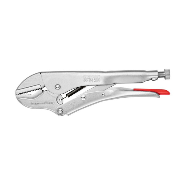 Зажим KNIPEX универсальный ручной, круг 35 мм, квадрат 30 мм, под ключ 32 мм, длина 250 мм, KN-4004250