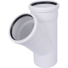 REHAU RAUPIANO PLUS 11229841001 Тройник 110/110/45°