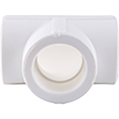 Kalde d=32 Тройник для полипропиленовых труб под сварку (цвет белый)