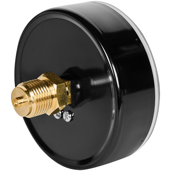 Манометр аксиальный STOUT корпус Dn 100 мм 1/2 , 0...10 бар, кл.2.5, SIM-1009-101015