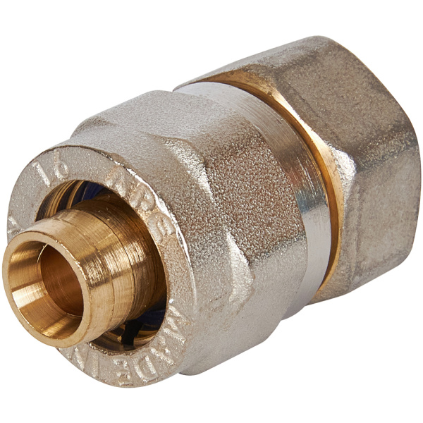 STOUT Переходник с внутренней резьбой 1/2"х16 для металлопластиковых труб винтовой