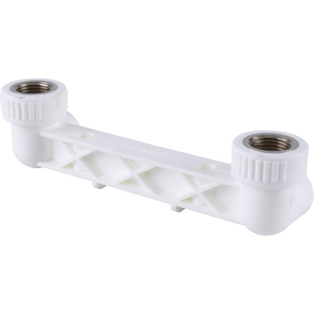 Kalde 20х1/2" Настенный комплект для смесителя для полипропиленовых труб под сварку (цвет белый)