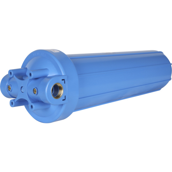 AquaFilter AQM Корпус 20ВВ, вход 1" FH20B1-B-WB фильтр в сборе (колба, ключ, кронштейн, манометр) без картриджа