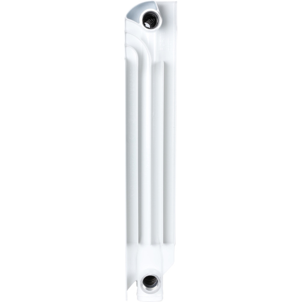 SRA-1310-050008 STOUT VEGA 500 8 секций радиатор алюминиевый боковое подключение (белый RAL 9016)