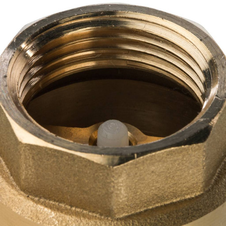 *SVC-0002-000025 STOUT 1" Клапан обратный пружинный муфтовый с пластиковым седлом