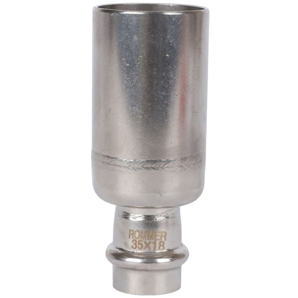 ROMMER RSS-0020-003518 ROMMER Муфта переходная-НПр, 35х18, из нержавеющей стали прессовой