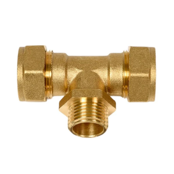 Тройник Stahlmann (M) 15х1/2х15 EF, STML1501/215BEF