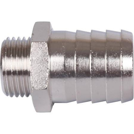 STOUT Штуцер НР никелированный 1/2"x25