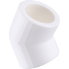 Kalde d=25 Угольник 45* для полипропиленовых труб под сварку (цвет белый)