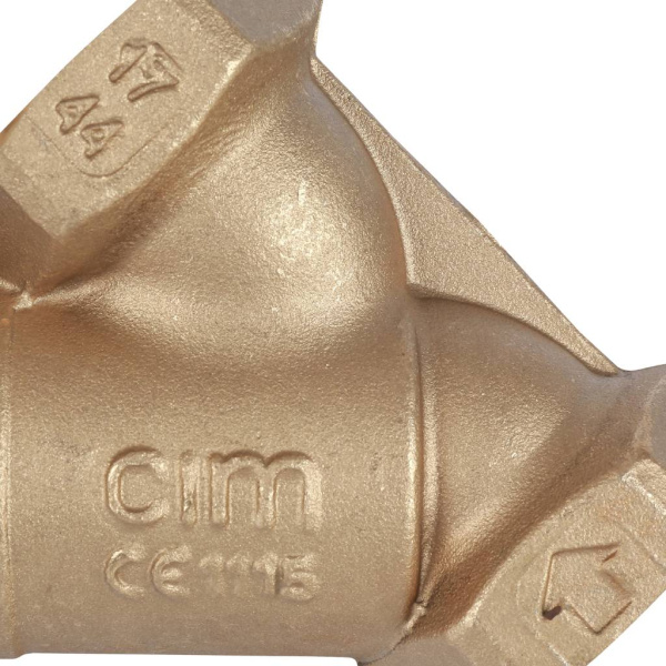 Cimberio Клапан балансировочный ручной 727ОТ 1.1/2 обычн. латунь Kvs=28,46 PN20 BB без изм. ниппелей Cimber