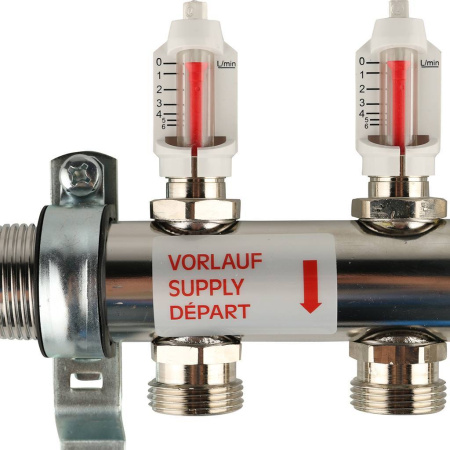 REHAU Распределительный коллектор HKV-D на 3 контура (нерж .сталь)