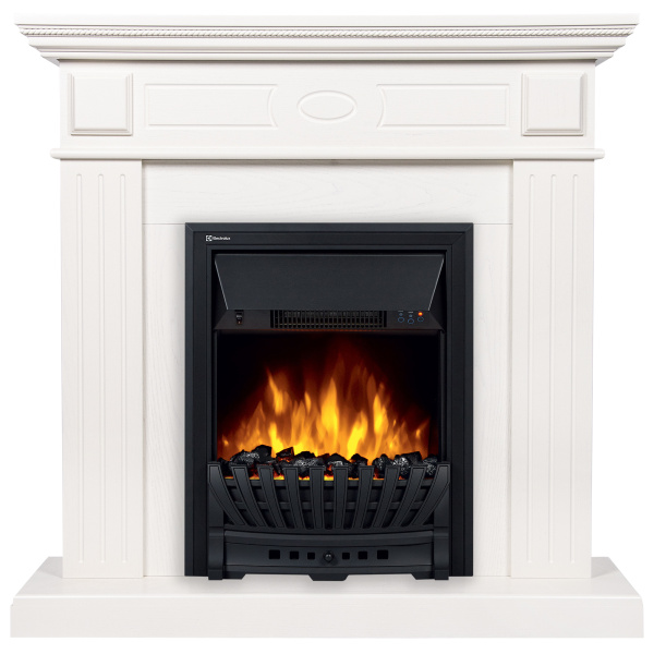 Портал Firelight Bianco Classic шпон белёный дуб