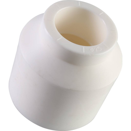Политэк 50х25 Муфта переходная внутр./наруж. для полипропиленовых труб под сварку (цвет белый)