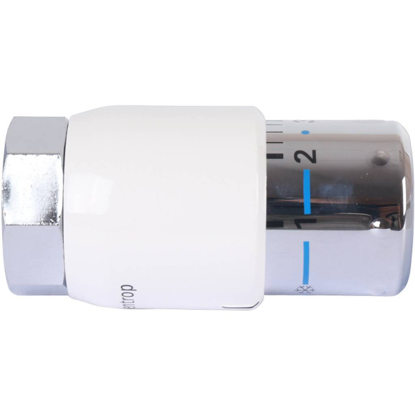 OVENTROP Головка термостатическая Uni SH белая/хромированная