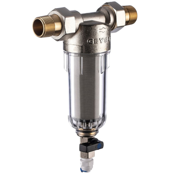 Гейзер 32667 фильтр Гейзер-Бастион 111 3/4" для холодной воды d60