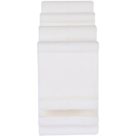 Kalde d=16 Двойное крепление для полипропиленовых труб под сварку (цвет белый)