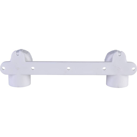 Политэк 20х1/2" Настенный комплект с наружной резьбой для смесителя для полипропиленовых труб под сварку (цвет белый)