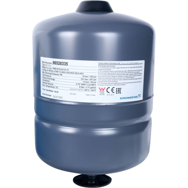 Grundfos К-т для поддержания постоянного давления с насосом SQE 3-105 с каб. 80 м