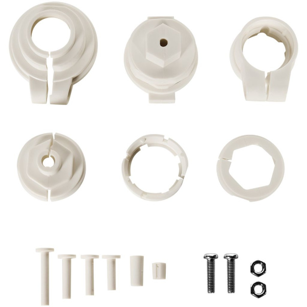 Умная термостатическая головка STOUT Zigbee, Черная, STE-2070-703021