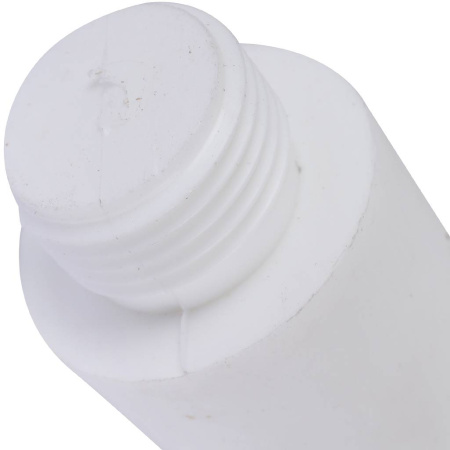 Kalde d=20 Заглушка удлиненная с резьбой для полипропиленовых труб под сварку (цвет белый)