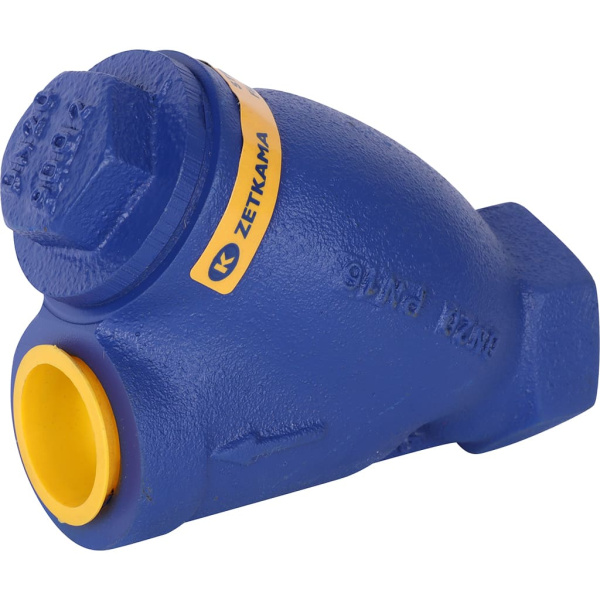 ZETKAMA Фильтры чугунные серии 823A 823A020C10 ZETKAMA Фильтр сетчатый чугун 823A Ду20 Ру16 м/м Tmax=200