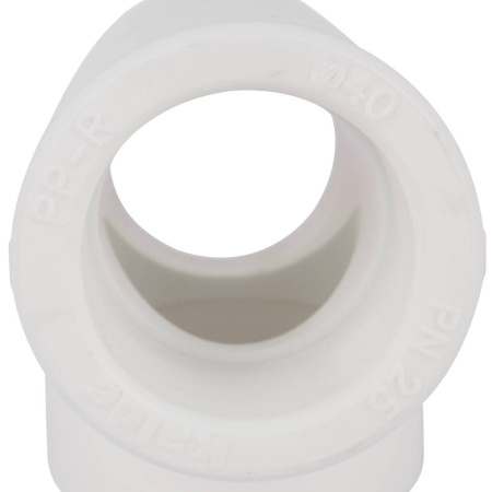 Kalde Kalde Россия d=40 Тройник для полипропиленовых труб под сварку (цвет белый)