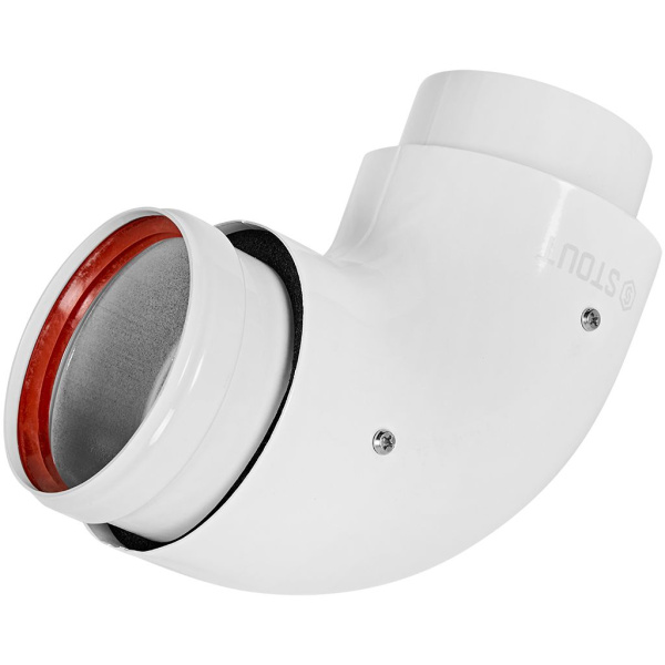STOUT SCR-0080-800090 STOUT Отвод 90° утепленный традиц. D80(п-м), SCR-0080-800090
