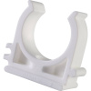 Политэк d=25 Крепление для полипропиленовых труб под сварку (цвет белый)
