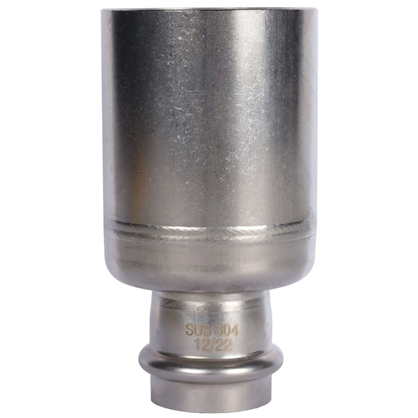 ROMMER RSS-0020-005428 ROMMER Муфта переходная-НПр, 54х28, из нержавеющей стали прессовой