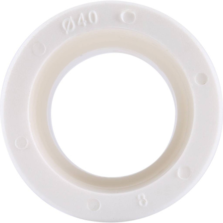 7B22050040 FIRAT Муфта переходная 50-40 для полипропиленовых труб под сварку (цвет белый)