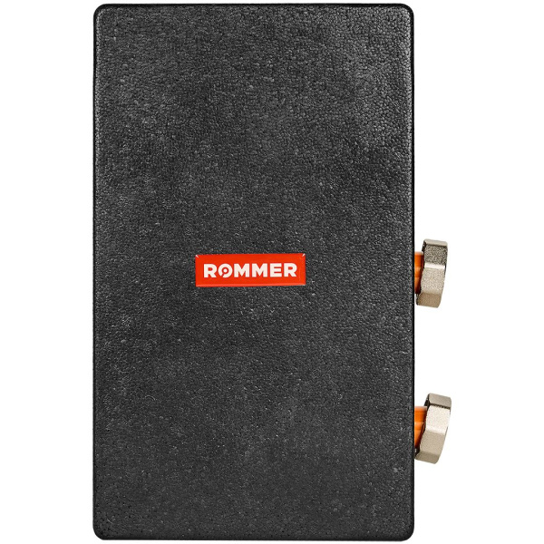 RDG-1015-104003 ROMMER Гидравлическая стрелка с накидными гайками 1 1/2 , 5,60 м3/час, в теплоизоляции, RDG-1015-104003
