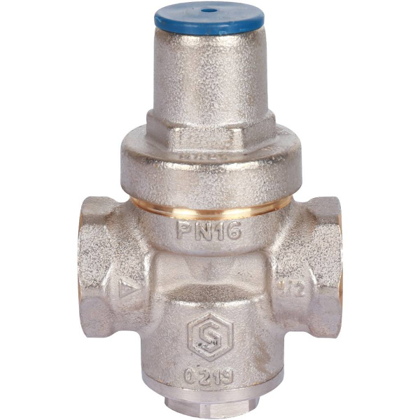 STOUT Редуктор давления PN16 вн/вн 1/2 без подкл. манометра