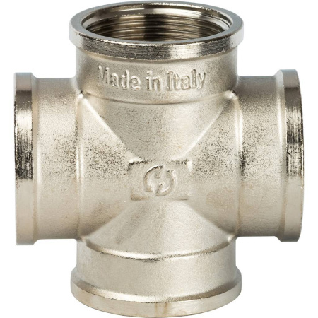 STOUT Крестовина ВВ никелированная 1"1/2