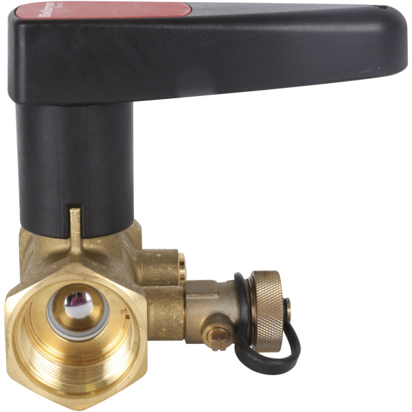 БРОЕН БРОЕН Basic Клапан ручной запорный с дренажем резьбовой DN 032 PN 25 Kvs=15,5 м3/ч,артикул 46490000-001003 [46490000-001003]