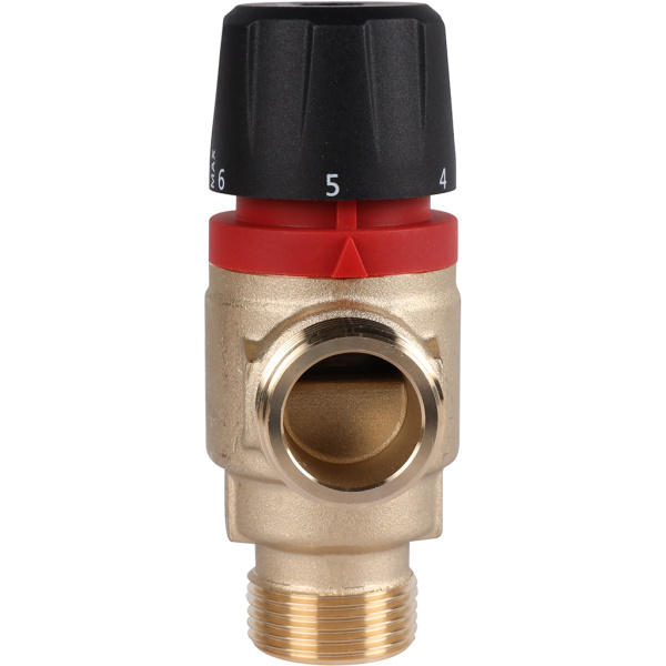 ROMMER RVM-0122-166020 ROMMER Термостатический смесительный клапан для систем отопления и ГВС 3/4 НР 35-60°С KV 1,6 (боковое смешивание)