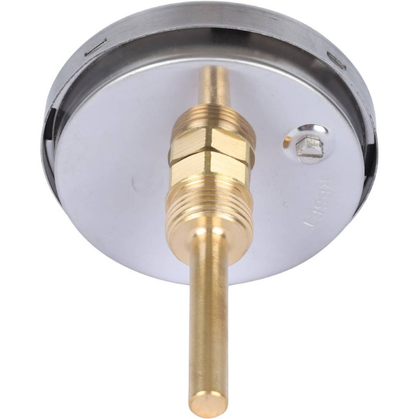 РОСМА БТ-41.211(0-120С)G1/2.64.1,5 ТЕРМОМЕТР биметалл. 80 мм, ТИП - БТ-41 корпус - хромированная сталь, шток осевой 64х6мм - нерж.сталь, 0-120C, c гильзой (латунь) G1/2, кл. 1,5