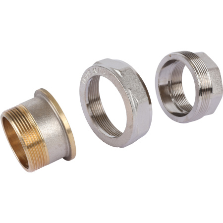 Itap 161 2 Соединитель прямой никелиров.?американка?