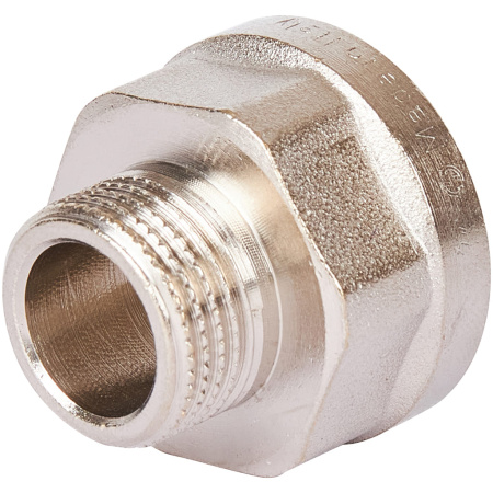 STOUT SFT-0073-001238 STOUT Переходник под ключ ВН никелированный 1/2"x3/8"