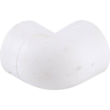 7B11000025 FIRAT Угольник 90* d=25 для полипропиленовых труб под сварку (цвет белый)