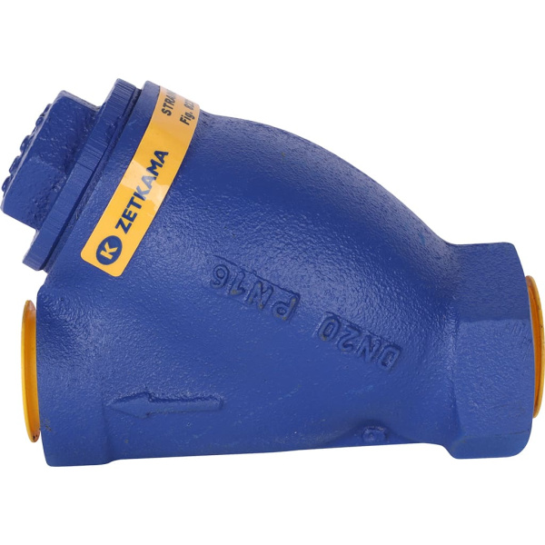 ZETKAMA Фильтры чугунные серии 823A 823A020C10 ZETKAMA Фильтр сетчатый чугун 823A Ду20 Ру16 м/м Tmax=200