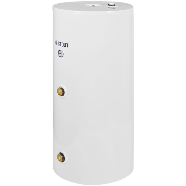 Бойлер косвенного нагрева напольный STOUT OptiBase SWH-2110 300 л с 2 теплообменниками, SWH-2110-200300